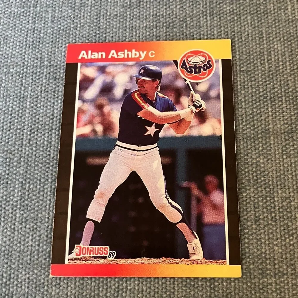 1989 Donruss Houston Astros Baseball Card Trading Card